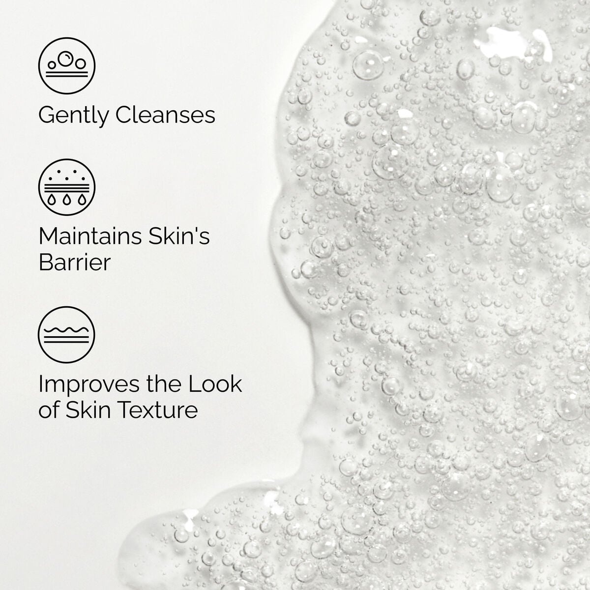 Glucoside Foaming Cleanser Gentle Cleansing Care A5