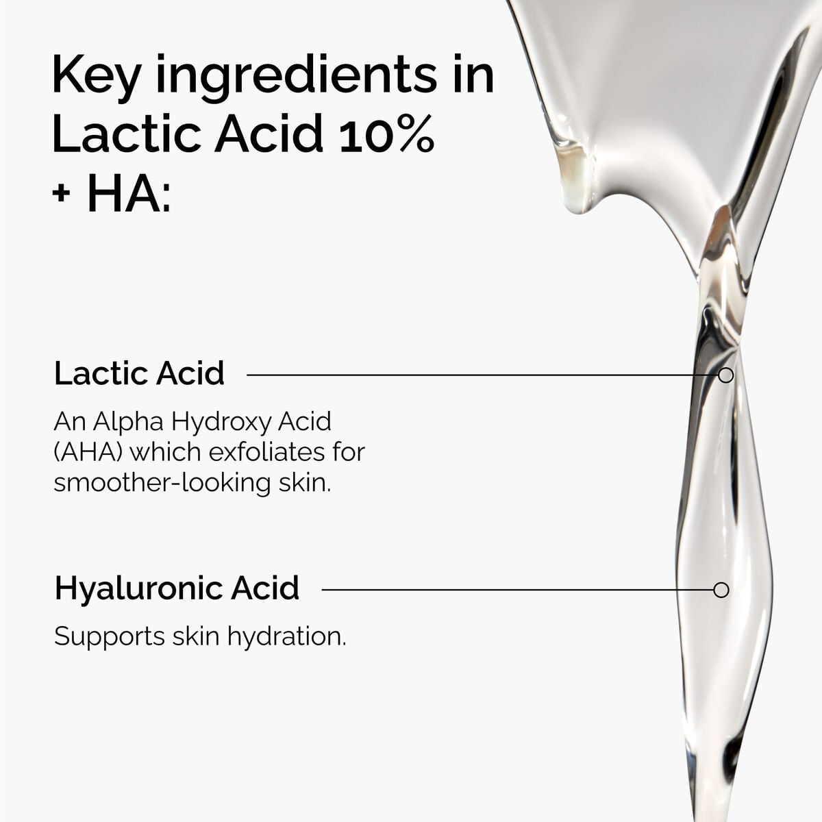 Lactic Acid + HA Targeted Serum Care I5