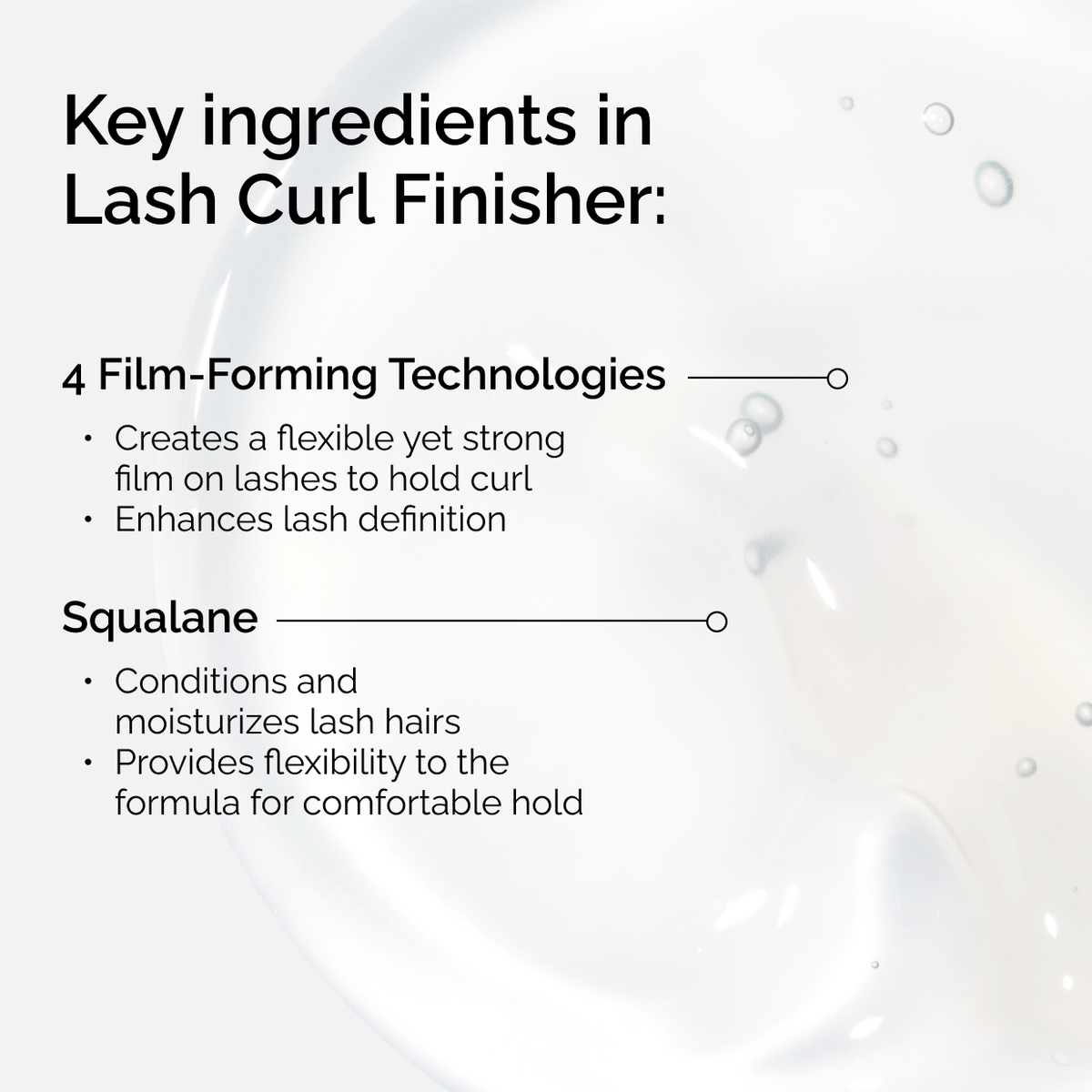 Lash Curl Finisher Hair Scalp Care B7
