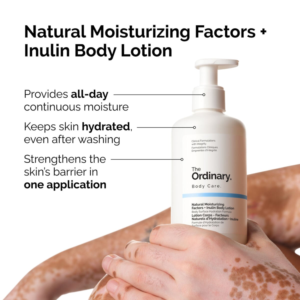 Natural Moisturizing Factors + Inulin Body Lotion Daily Treatment Ritual H7