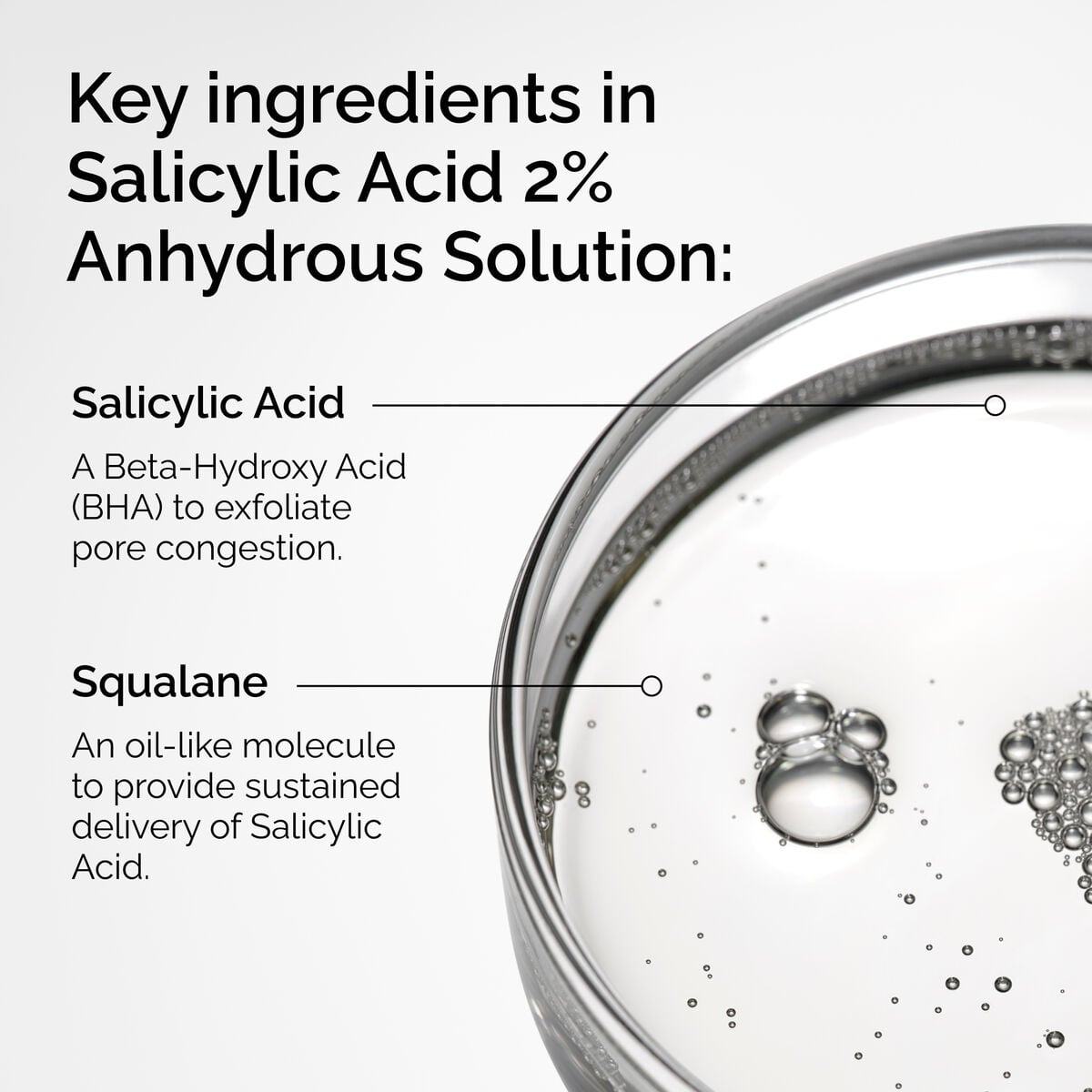 Salicylic Acid Anhydrous Solution Targeted Serum Care Q3