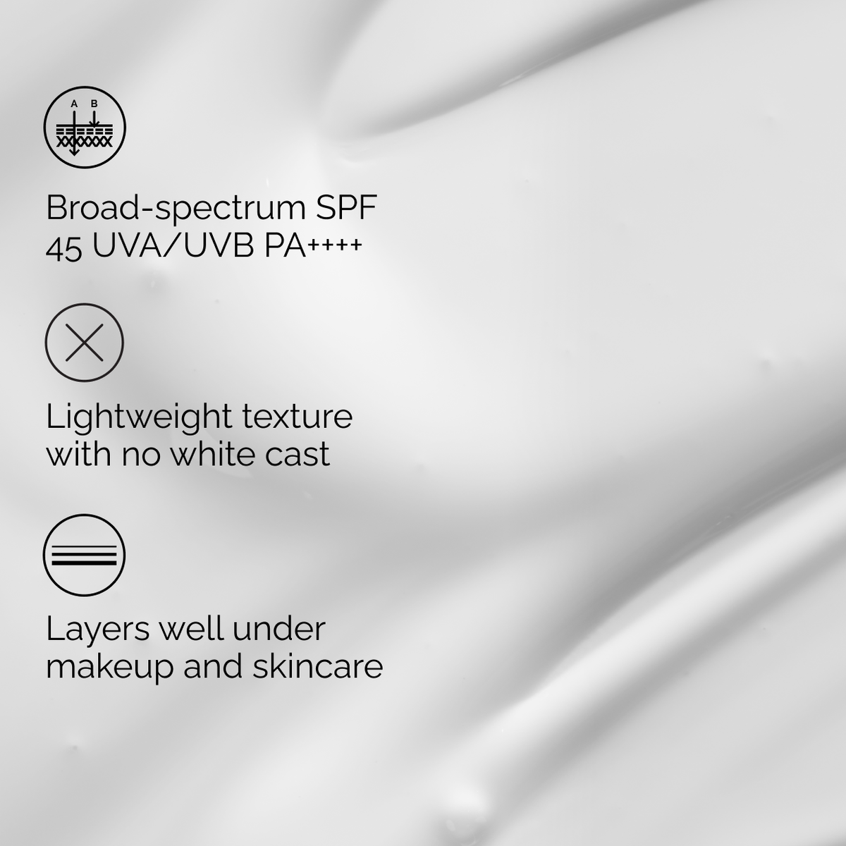 UV Filters SPF 45 Serum Targeted Serum Care A3